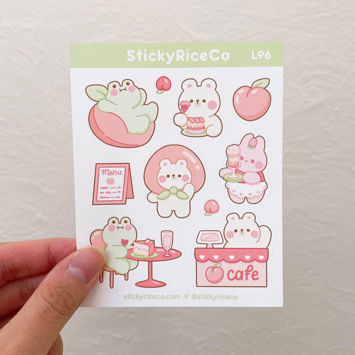 Strawberry Sticker Sheet Kawaii Stickers Cute Stationery Journal Stickers  Strawberry Stickers Cute Stickers Cute Sticker Sheet 