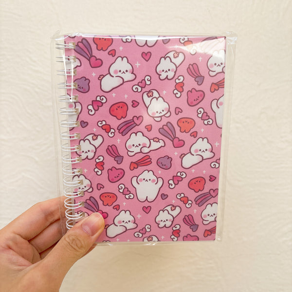 A6 SMALL SIZE Bunny Patterned Reusable Sticker Books