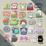 StickyRiceCo Silly Animal Heavy Duty Waterproof Vinyl Diecut Stickers NEW February 2025