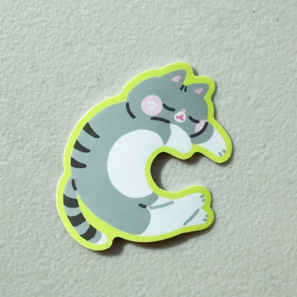 Marbles the Cat Heavy Duty Waterproof Vinyl Diecut Stickers