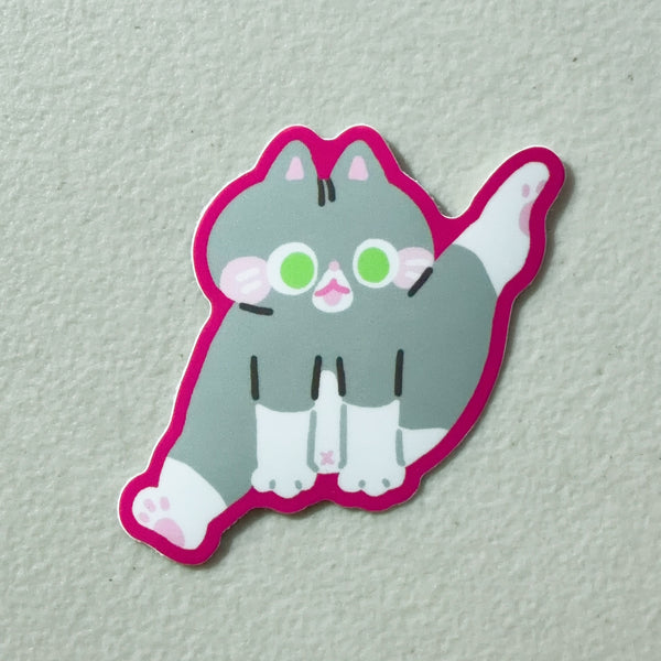 Marbles the Cat Heavy Duty Waterproof Vinyl Diecut Stickers