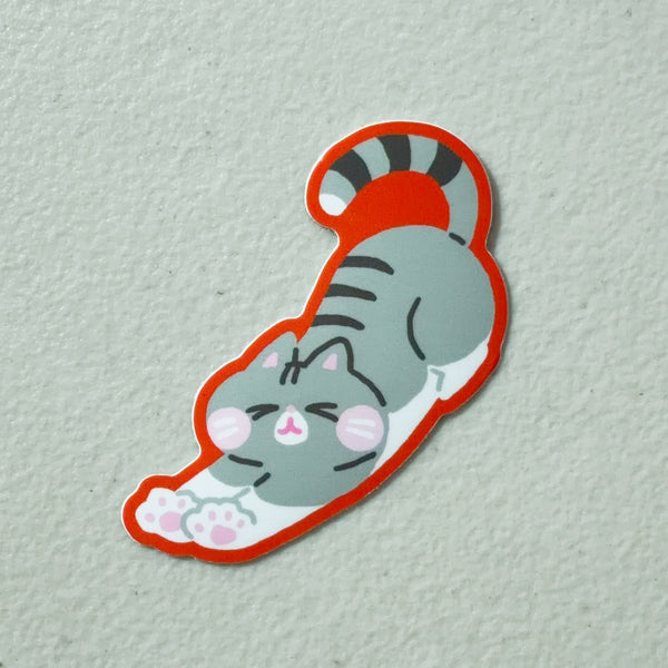 Marbles the Cat Heavy Duty Waterproof Vinyl Diecut Stickers
