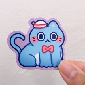 Cute Cat Character Cosplay Heavy Duty Waterproof Vinyl Diecut Stickers