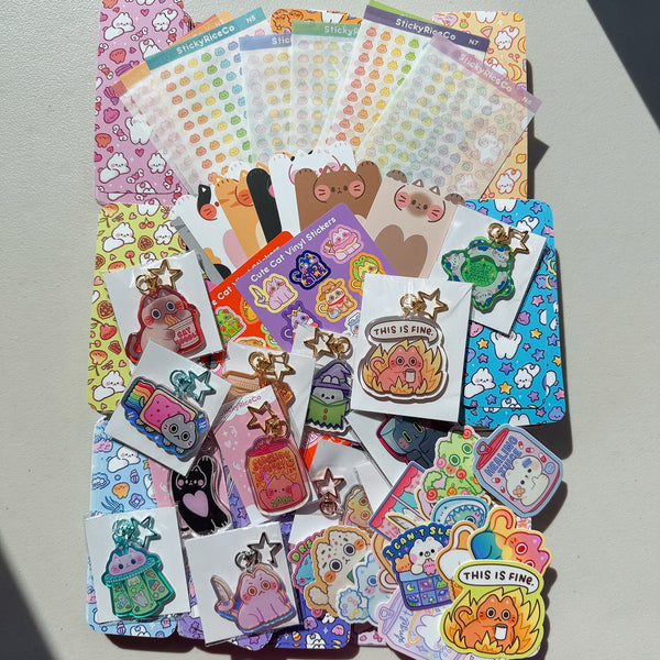 OOPS & Overstock Stationery Bundle - 20 Items!