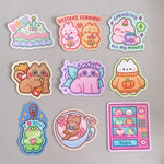 September Birthday Heavy Duty Waterproof Vinyl Diecut Stickers