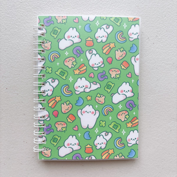 [NEW] A6 SMALL SIZE Bunny Patterned Reusable Sticker Books