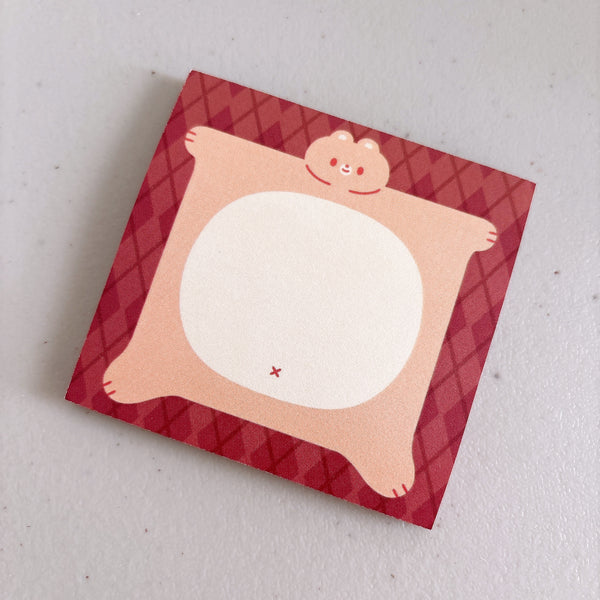 Cute Animals Argyle Post It Sticky Notes