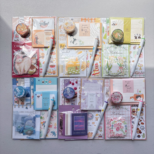 [NEW!!] Japanese Stationery Color Grab Bags