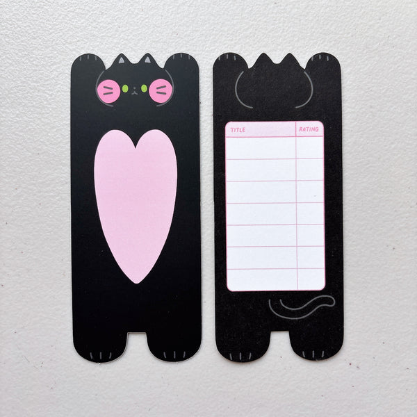 [B-GRADE] Cat Soft Matte Double Sided Bookmarks