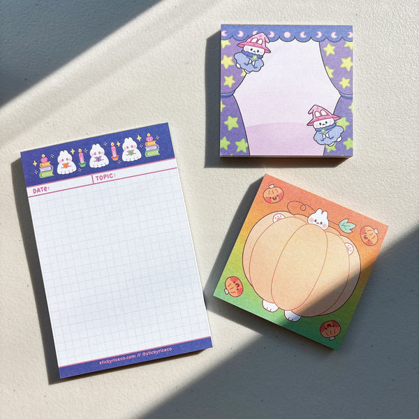 NEW Halloween 2024 Memo Pads