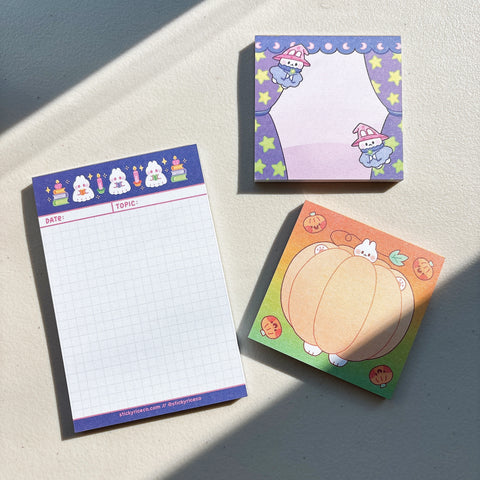 NEW Halloween 2024 Memo Pads