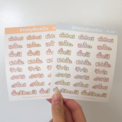 A5/A6 SIZE Reusable Sticker Books – StickyRiceCompany