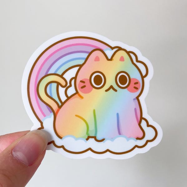 Cute Cat Heavy Duty Waterproof Vinyl Diecut Stickers - Vol 1