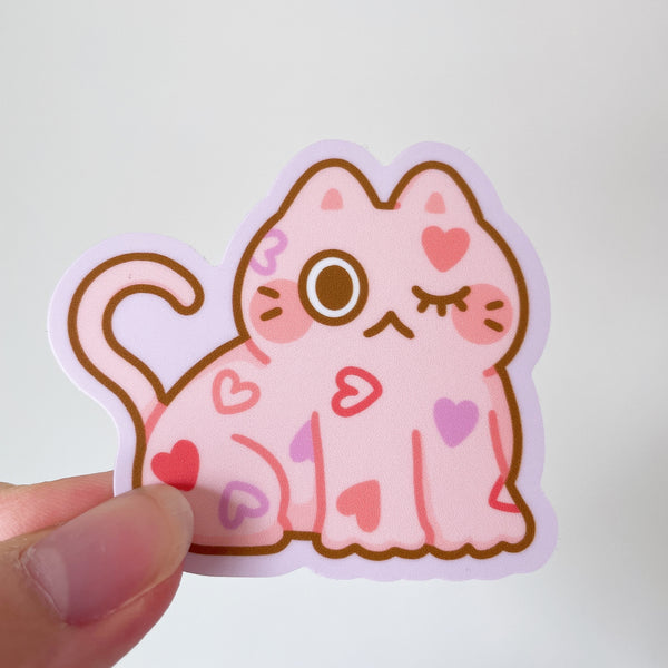 Cute Cat Heavy Duty Waterproof Vinyl Diecut Stickers - Vol 1