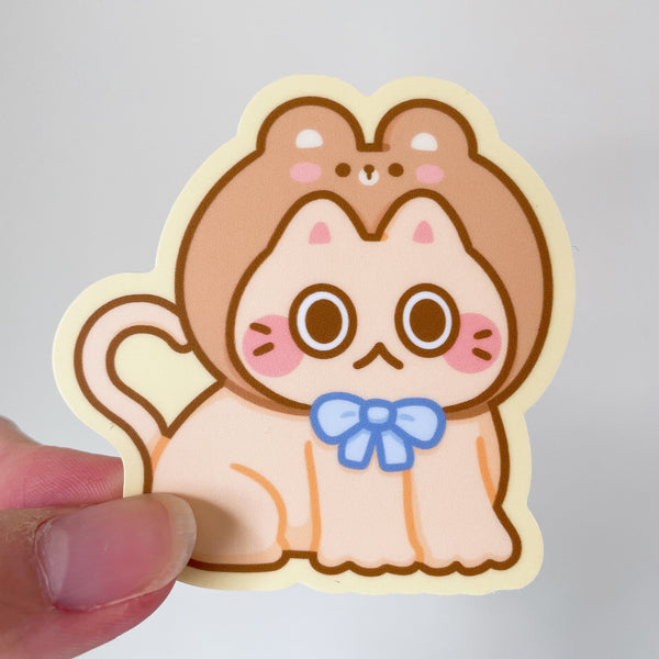 Cute Cat Heavy Duty Waterproof Vinyl Diecut Stickers - Vol 1