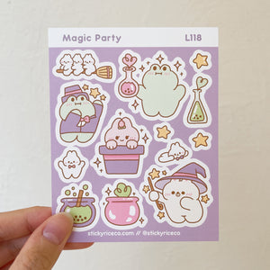 Magic Party Sticker Sheet