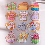 Cute Cat Heavy Duty Waterproof Vinyl Diecut Stickers - Vol 3